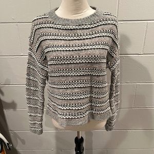 Line Alpaca Sweater Blouse
